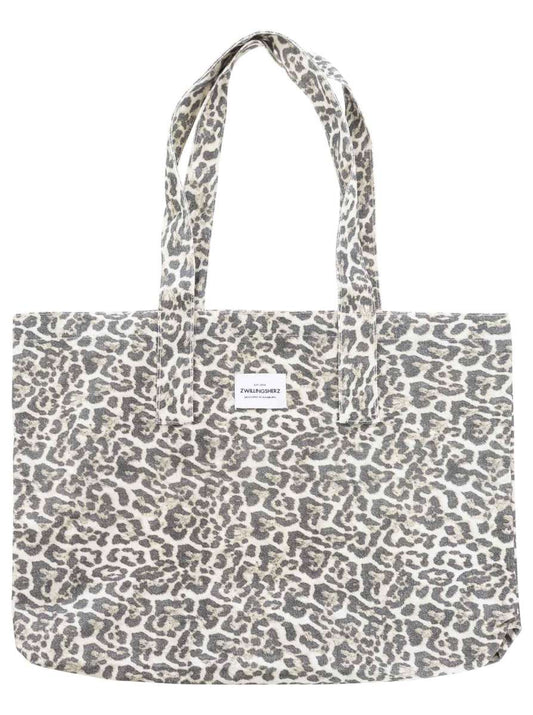 💕 Zwillingsherz XXL Shopper "Leo" Grau