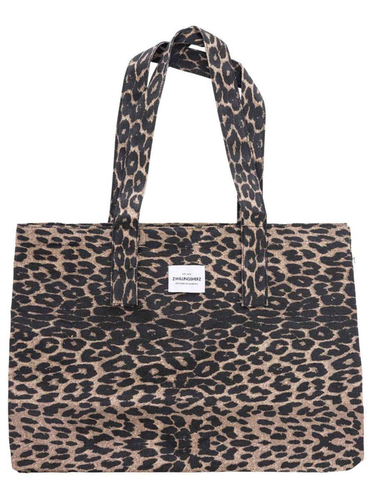 💕 Zwillingsherz XXL Shopper "Leo" Beige