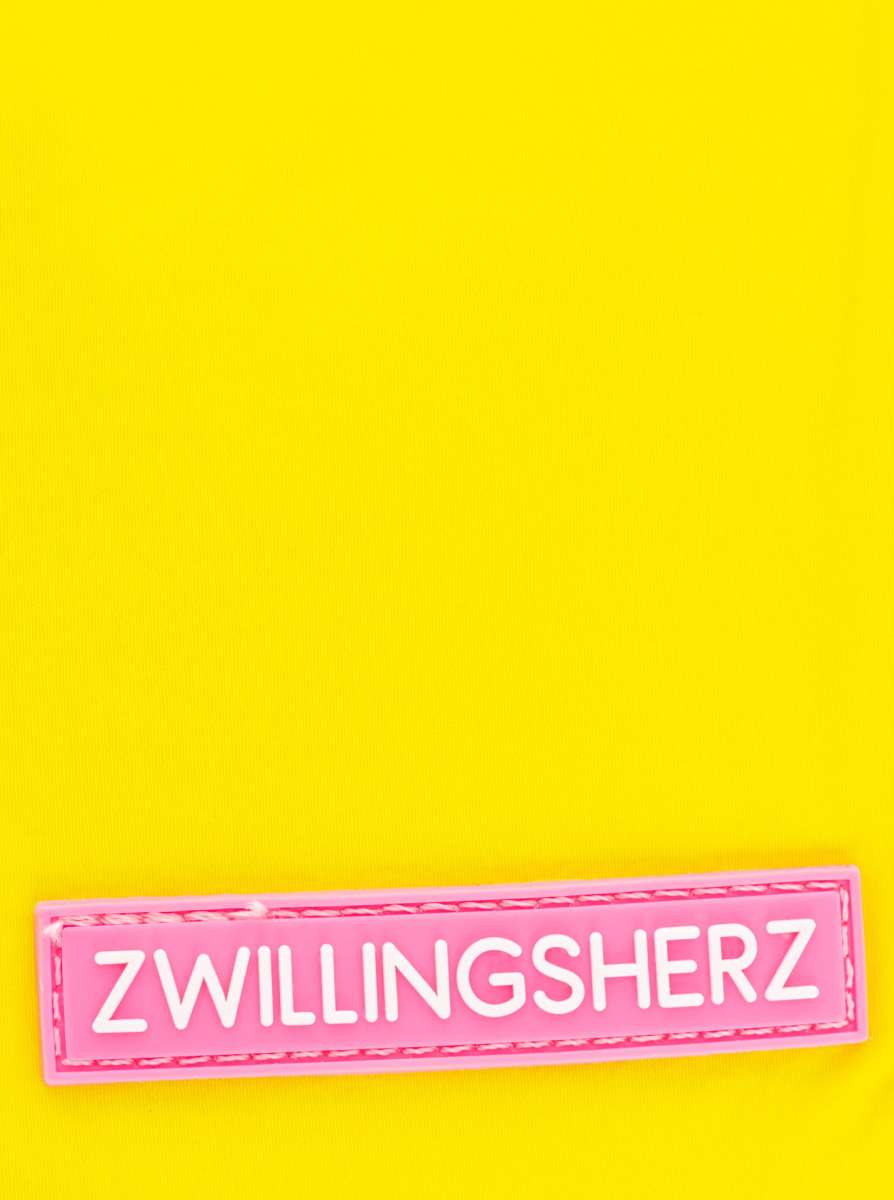 💕 Zwillingsherz Stepptasche "Uni" Tasche Gelb