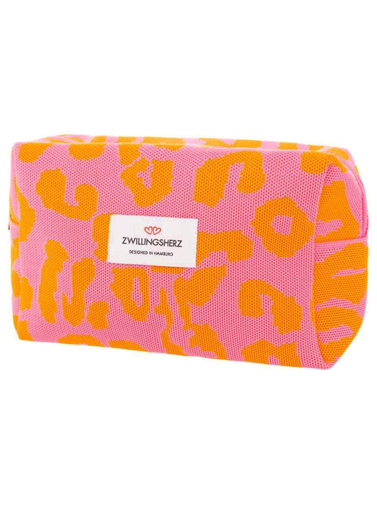💕 Zwillingsherz Kosmetiktasche "Leo" Orange