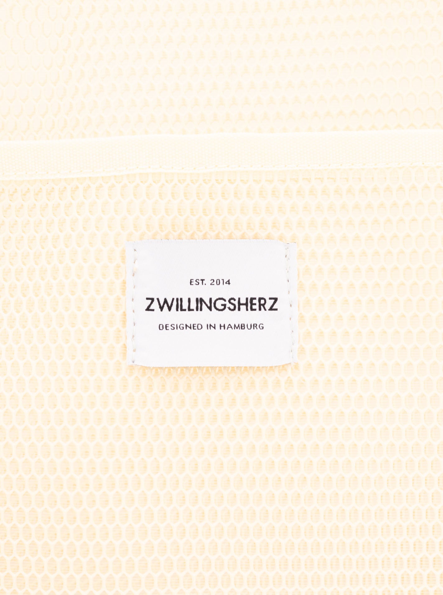 💕 Zwillingsherz XXL Shopper "Netz" Creme