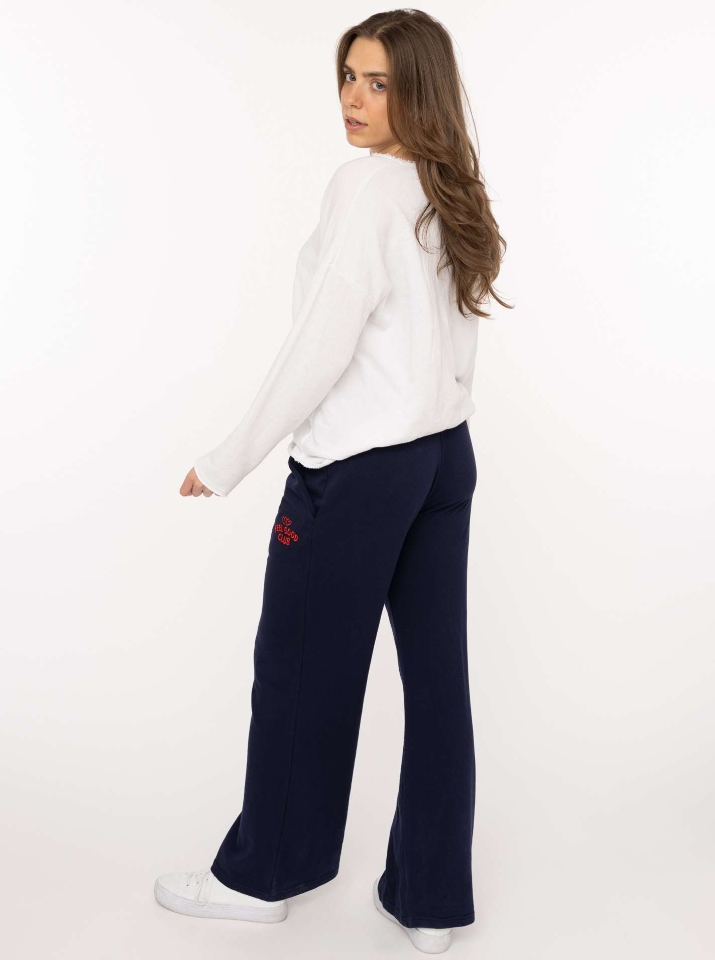 💕 Zwillingsherz Sweathose "Feel Good Club" Navy