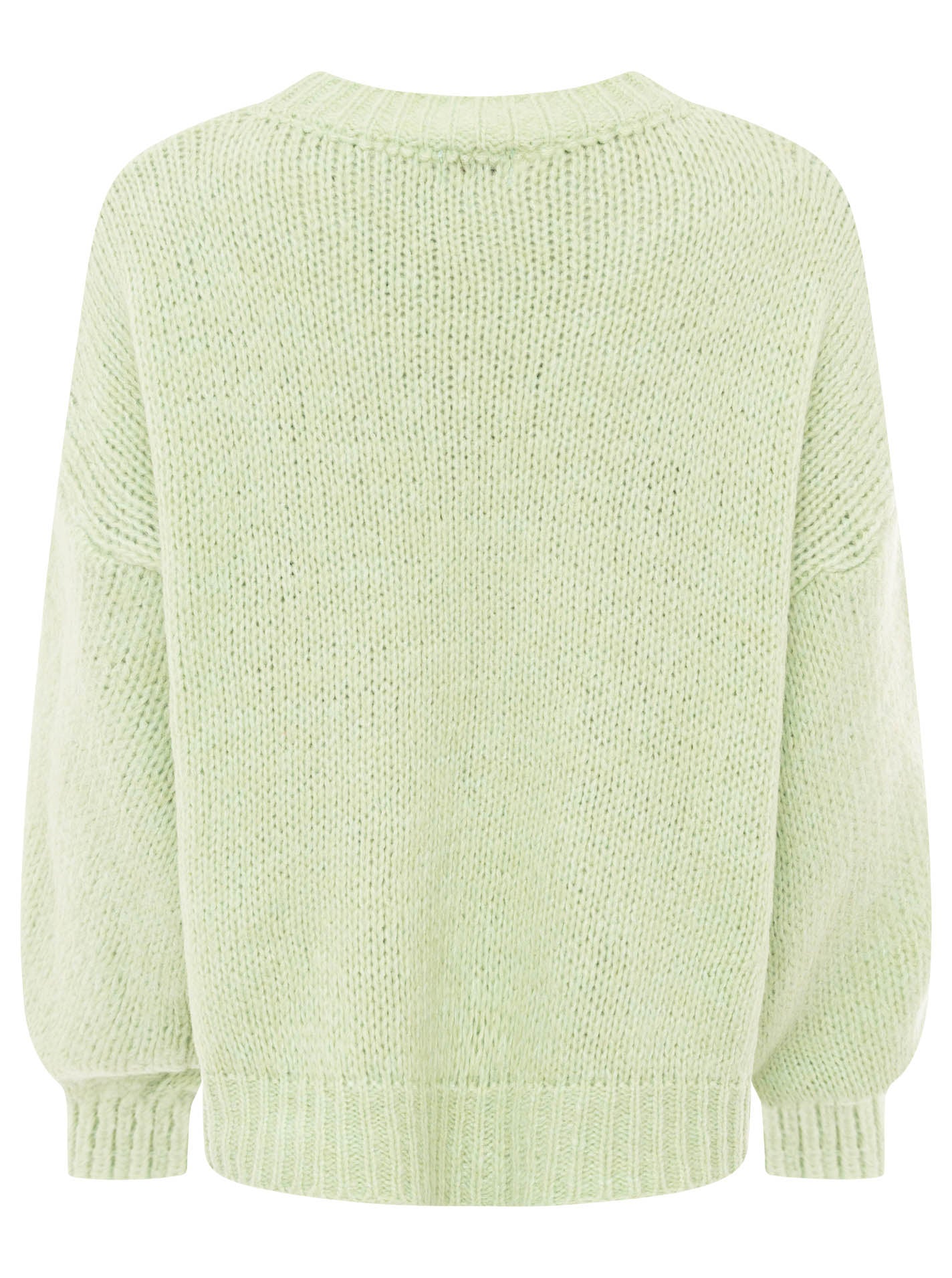 💕 Zwillingsherz Pullover "Look Back" Hellgrün