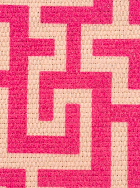💕 Zwillingsherz Kosmetiktasche "Labyrinth" Pink