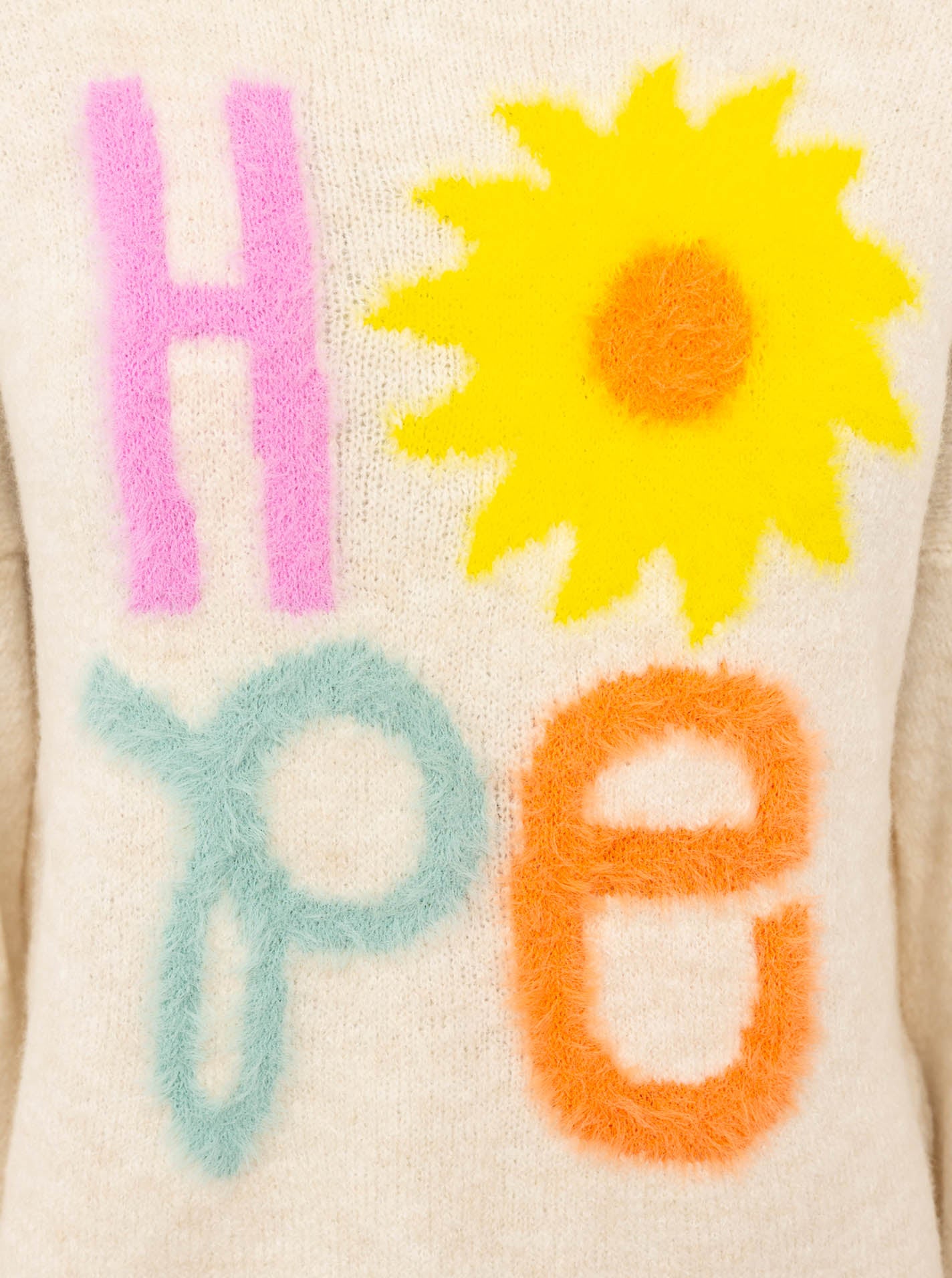 💕 Zwillingsherz Pullover Pulli "Hope" Hellbeige