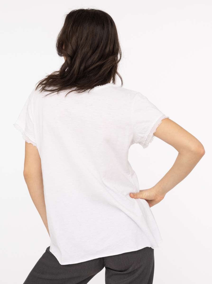 💕 Zwillingsherz Shirt "Tail" Weiß