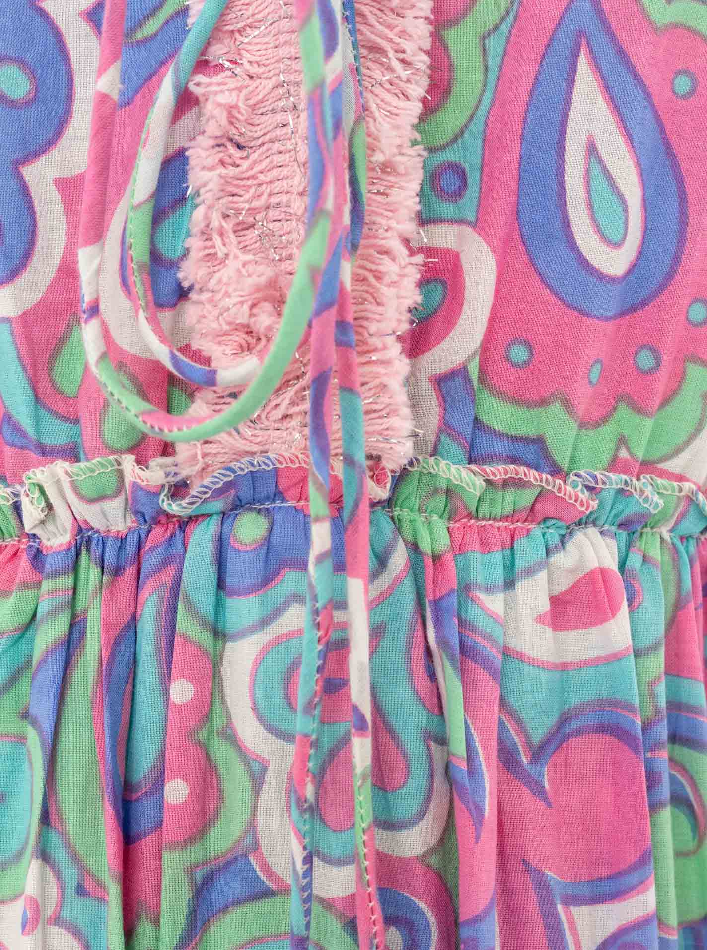 💕 Zwillingsherz Maxikleid "Paisley" Rosa