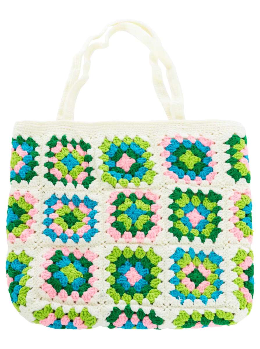 💕 Zwillingsherz Häkeltasche "Neon"  Grün