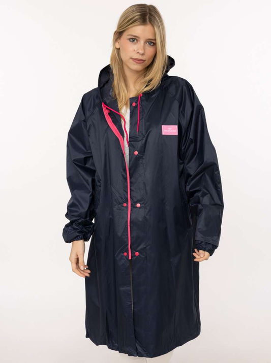 💕 Zwillingsherz Regenmantel "Uni" Navy