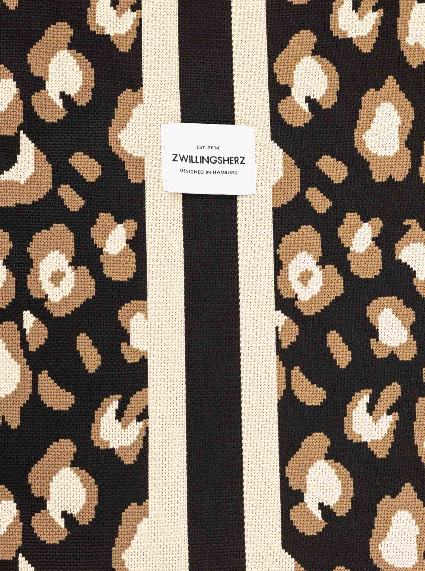 💕 Zwillingsherz Shopper "Summer Leo" Schwarz