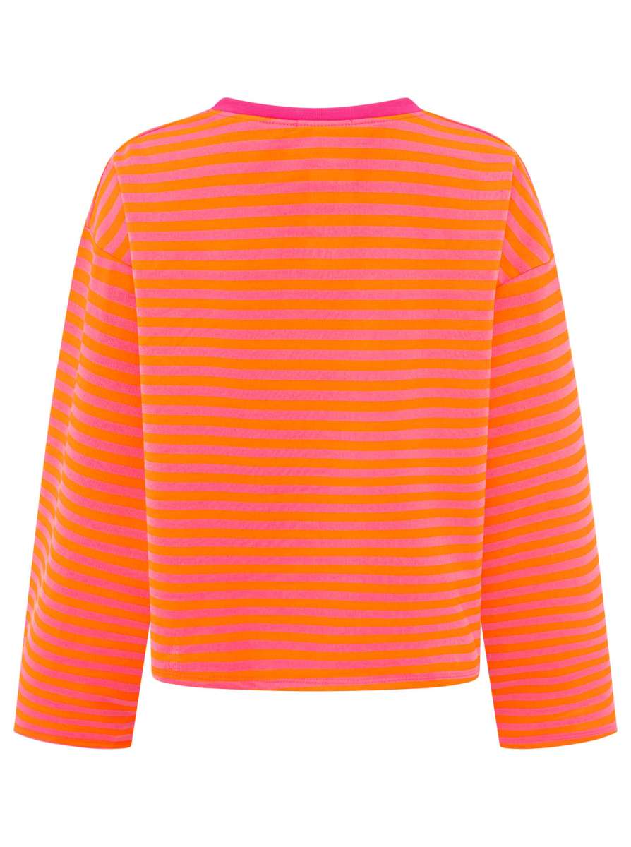 💕 Zwillingsherz Sweatshirt "Perfectly Imperfect" Neonpink