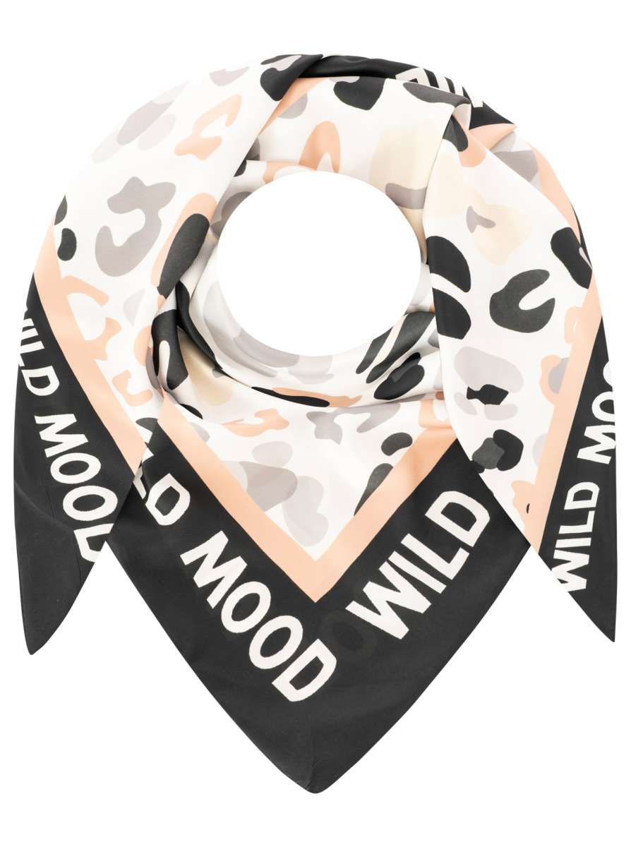 💕 Zwillingsherz Dreieckstuch "Good Mood" Weiß