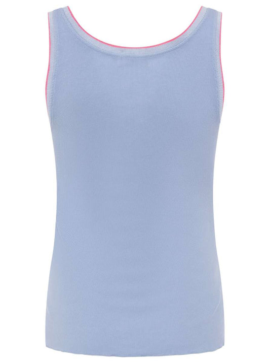 💕 Zwillingsherz Top "Neon" Tanktop Hellblau