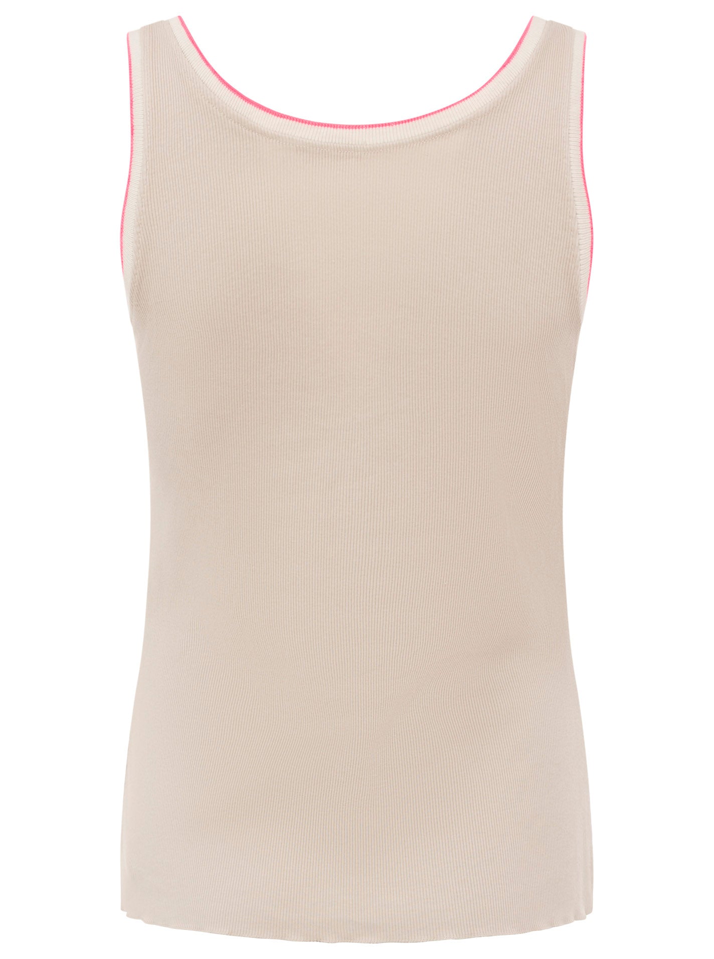 💕 Zwillingsherz Top "Neon" Tanktop Beige