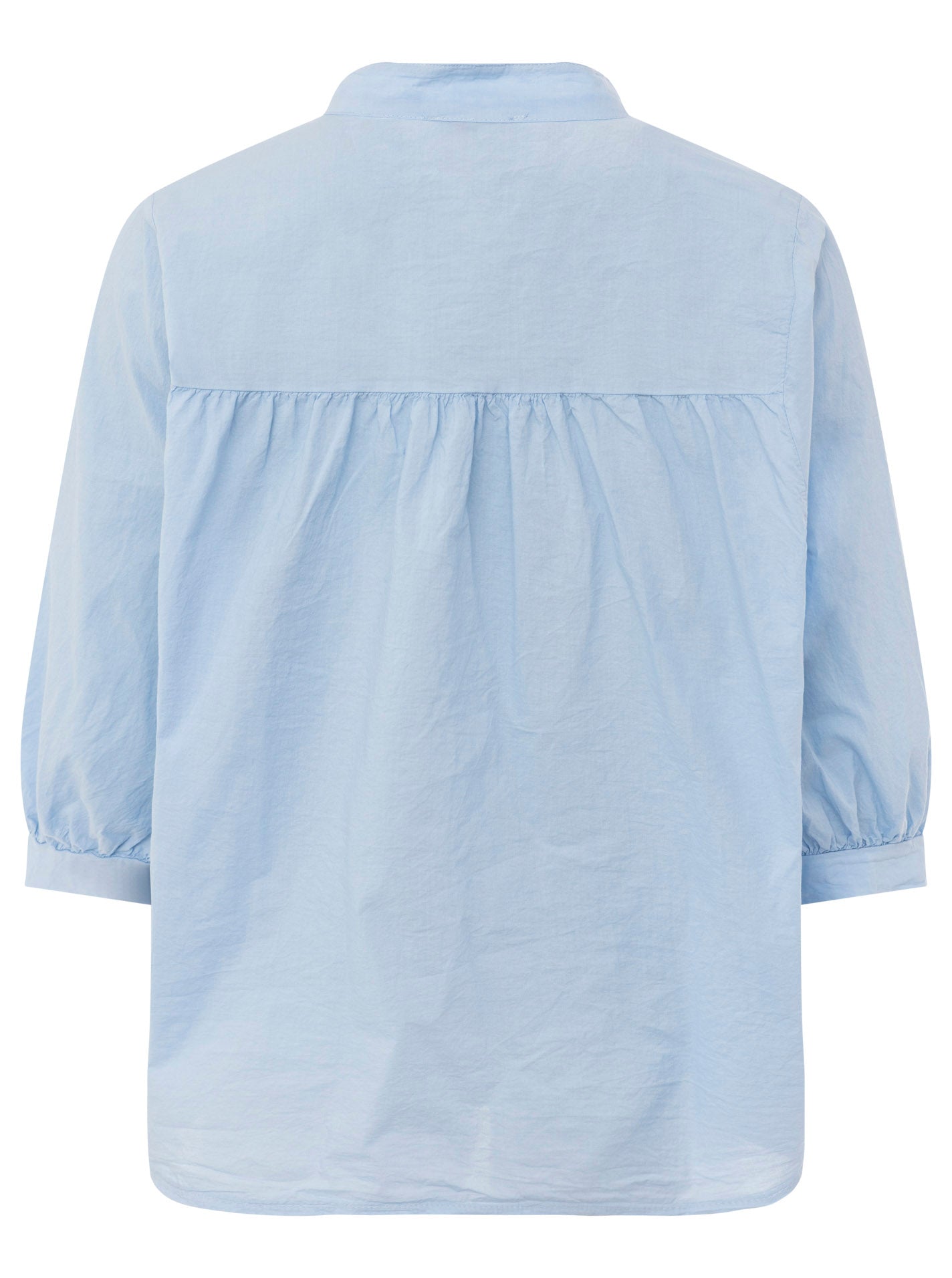 💕 Zwillingsherz Bluse BW "Floral" Hellblau