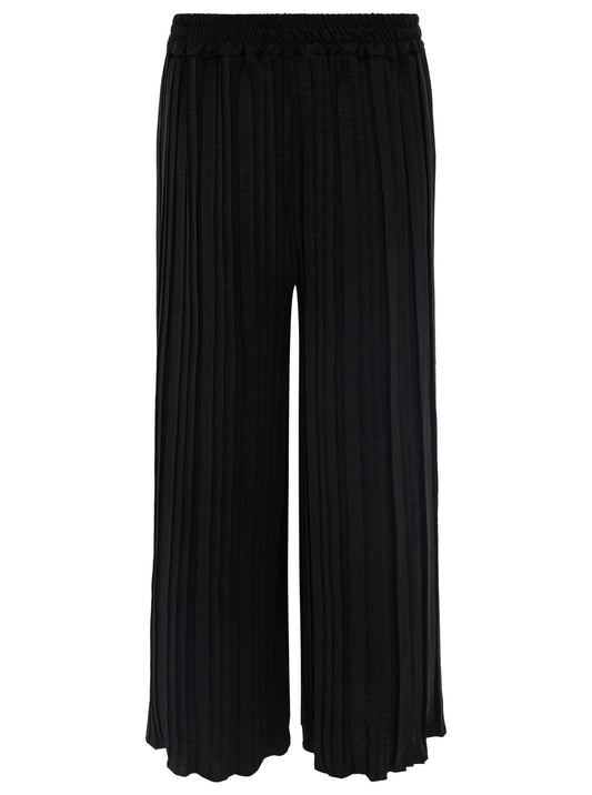 💕 Zwillingsherz Hose Plissee "Summer" Schwarz