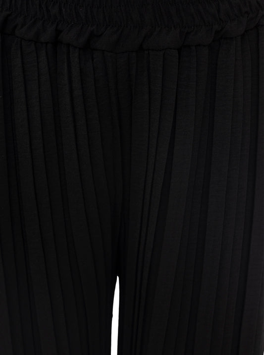 💕 Zwillingsherz Hose Plissee "Summer" Schwarz