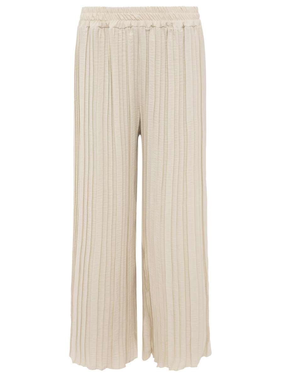 💕 Zwillingsherz Hose Plissee "Summer" Beige