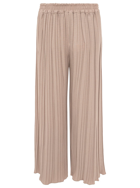 💕 Zwillingsherz Hose Plissee "Summer" Taupe