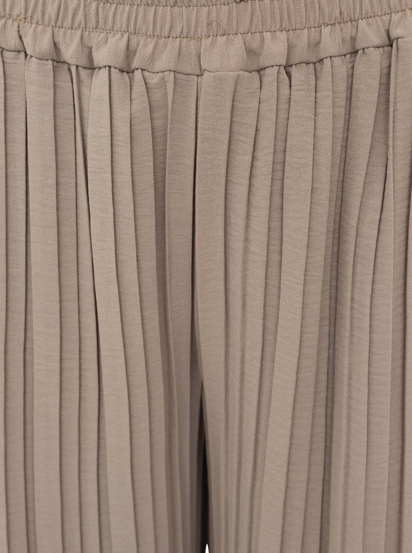 💕 Zwillingsherz Hose Plissee "Summer" Taupe