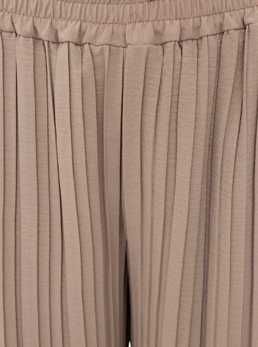 💕 Zwillingsherz Hose Plissee "Summer" Taupe