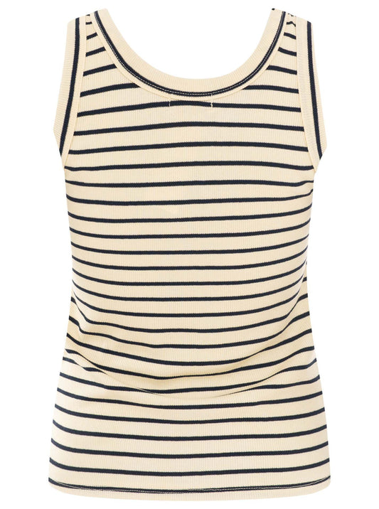 💕 Zwillingsherz Top "Classic Streifen" Navy