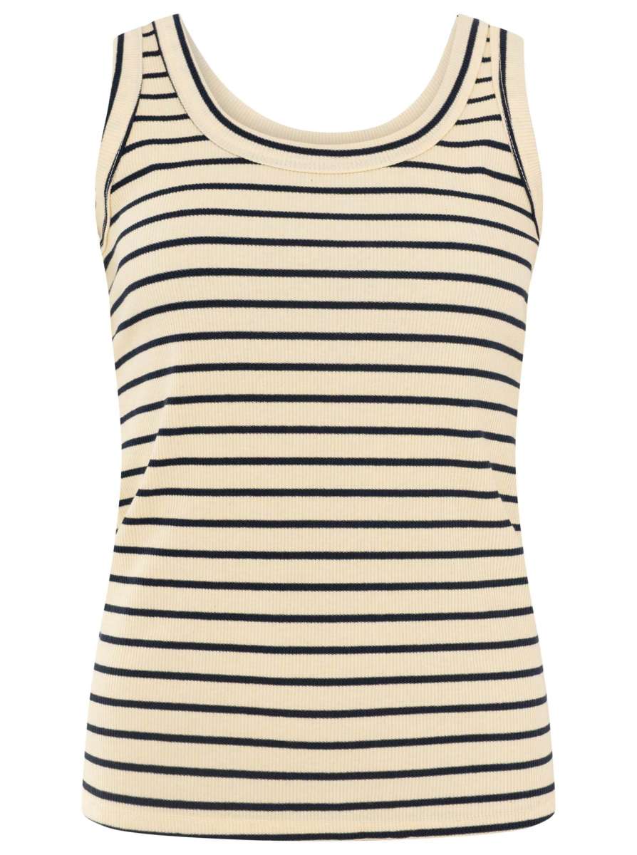 💕 Zwillingsherz Top "Classic Streifen" Navy