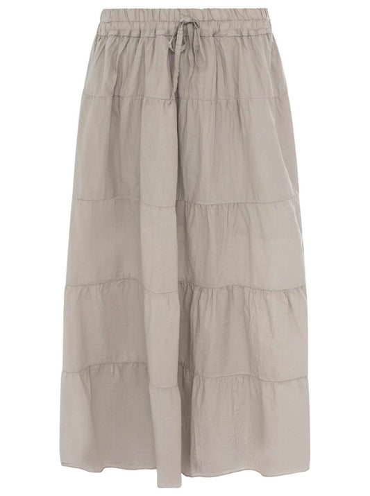 💕 Zwillingsherz Maxirock BW "Summer & Uni" Beige