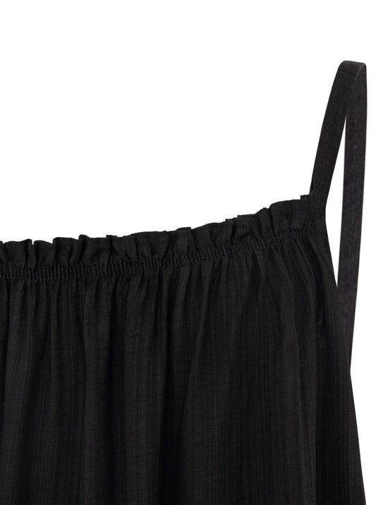 💕 Zwillingsherz Spaghetti Kleid BW "Uni & Summer" Schwarz
