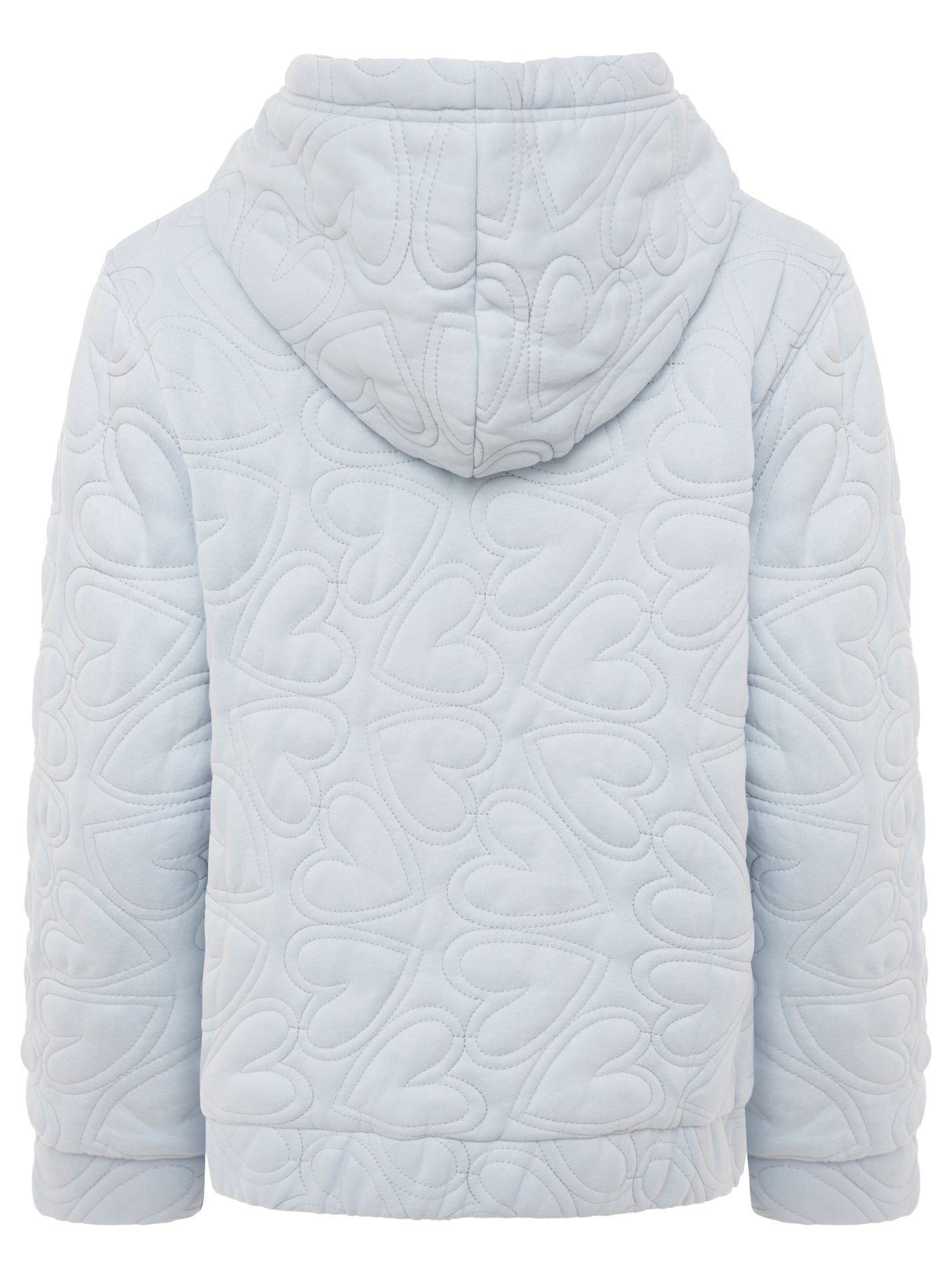 💕 Zwillingsherz Hoodiejacke "Endless Love" Hellblau