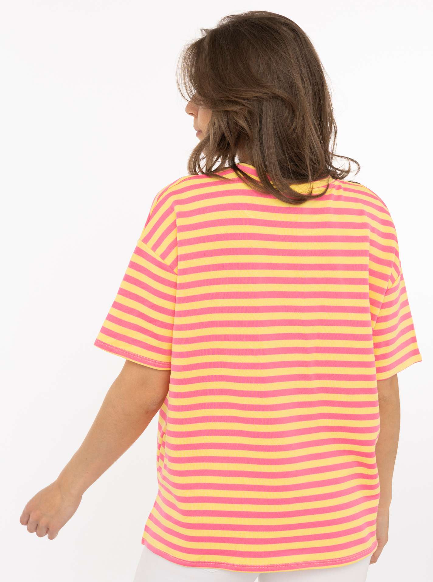 💕 Zwillingsherz Shirt Sweat "Bonjour" Orange
