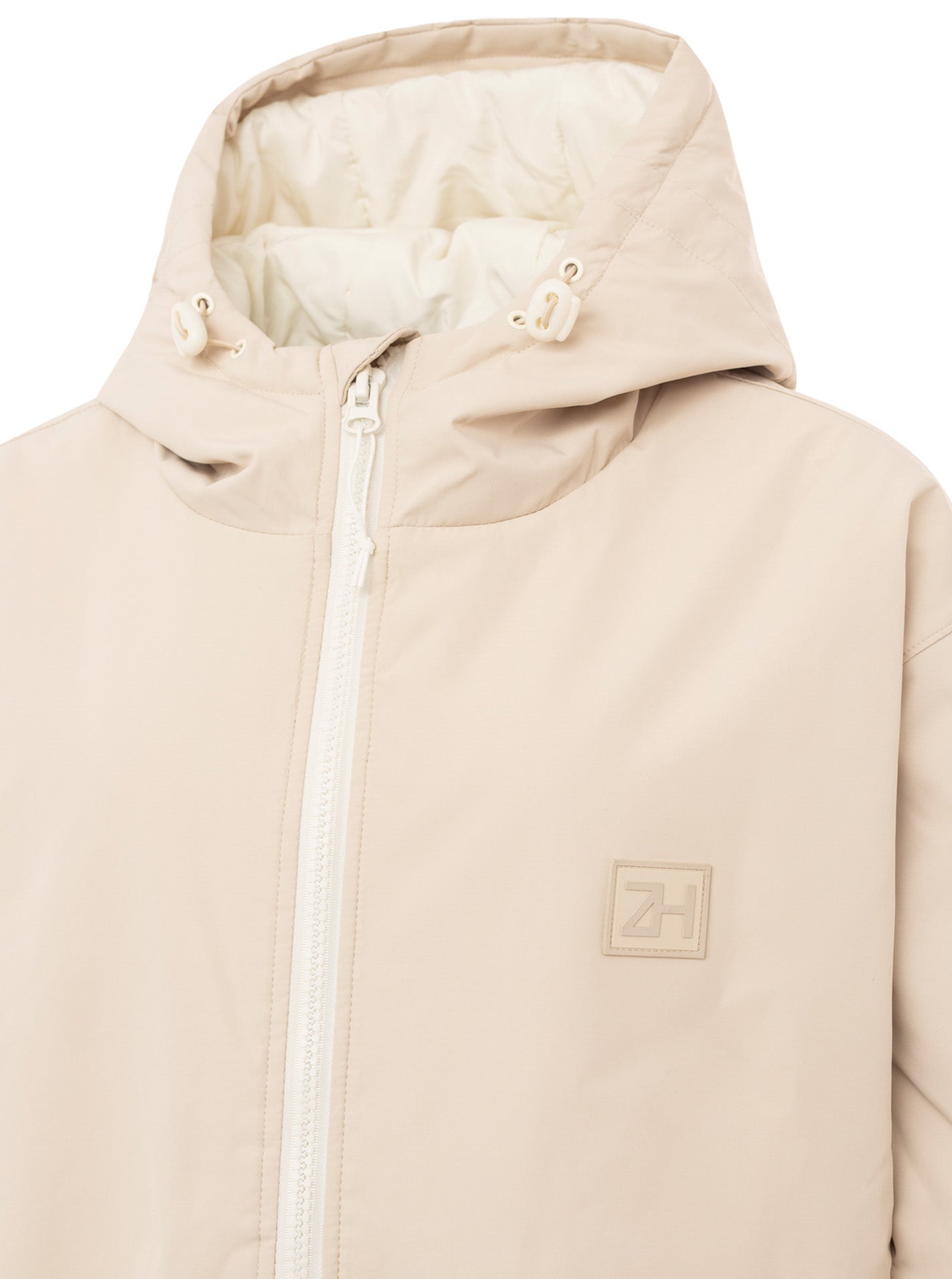 💕 Zwillingsherz Oversize Windjacke "Summer" Hellbeige