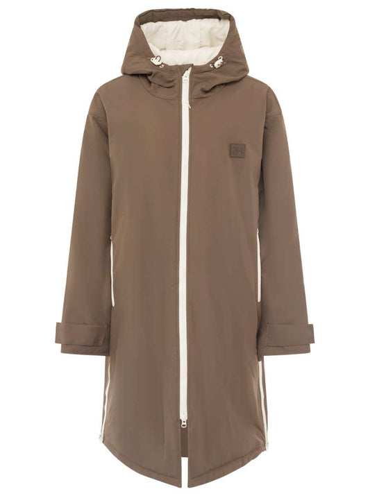 💕 Zwillingsherz Oversize Windjacke "Summer" Taupe