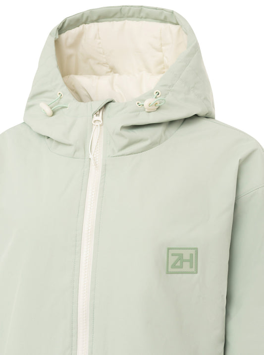 💕 Zwillingsherz Oversize Windjacke "Summer" Salbei