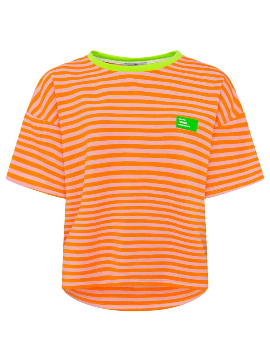 💕 Zwillingsherz Shirt Sweat "Dress for yourself" Orange