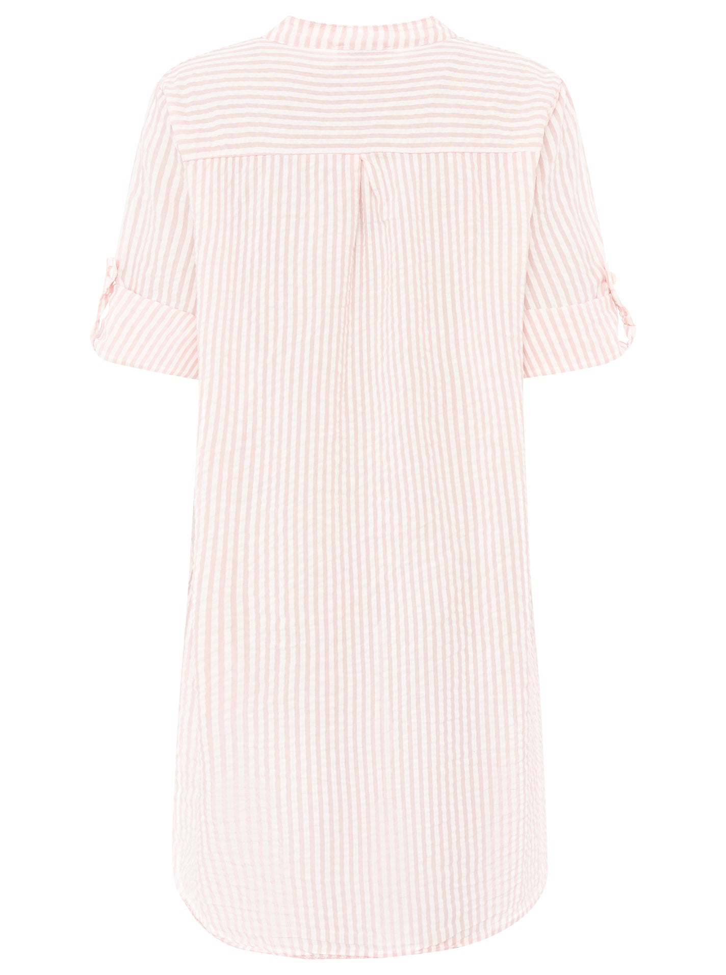 💕 Zwillingsherz Longbluse "Kida" Rosa Streifen