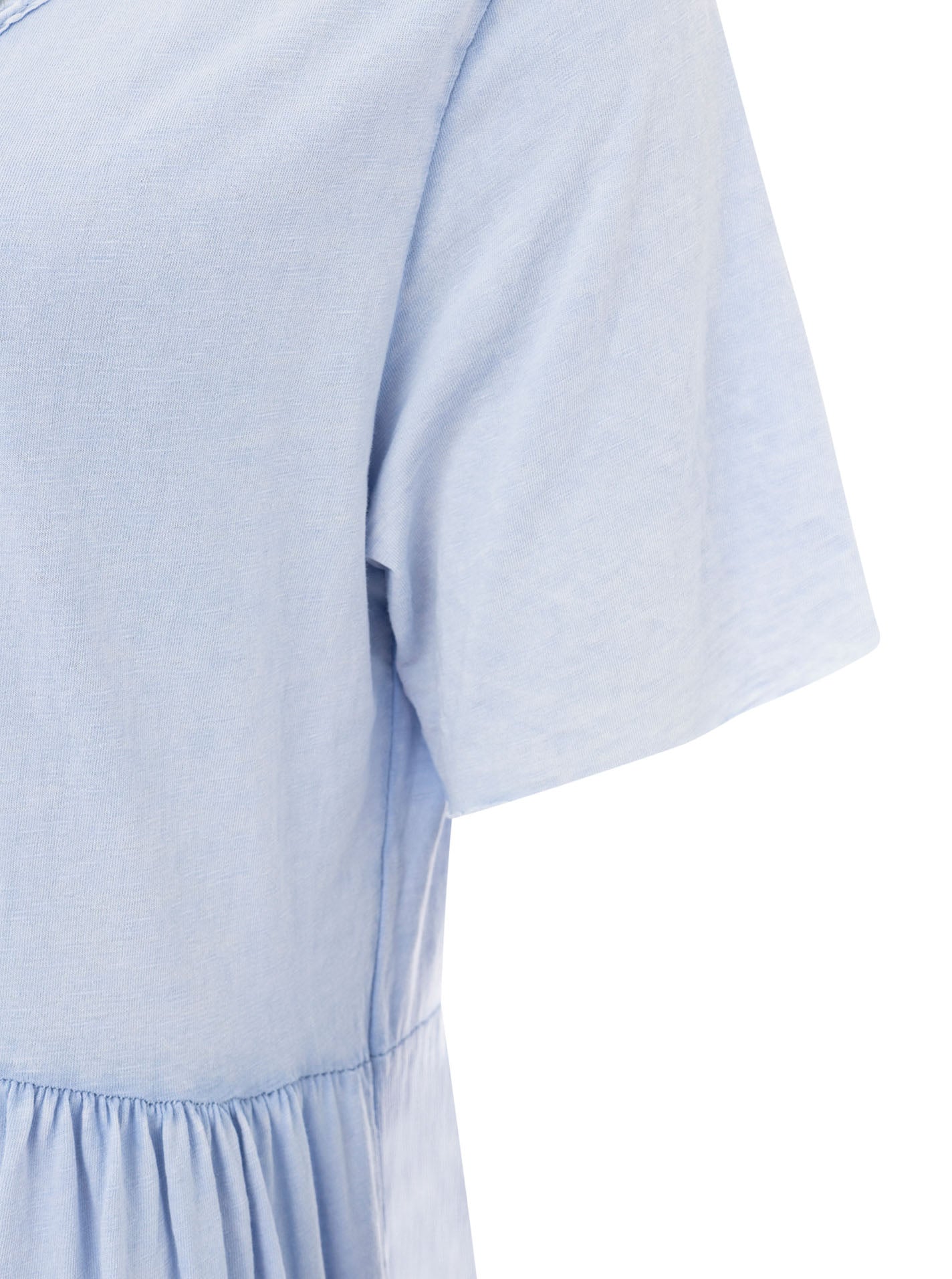 💕 Zwillingsherz Maxikleid BW "Washed Out" Hellblau