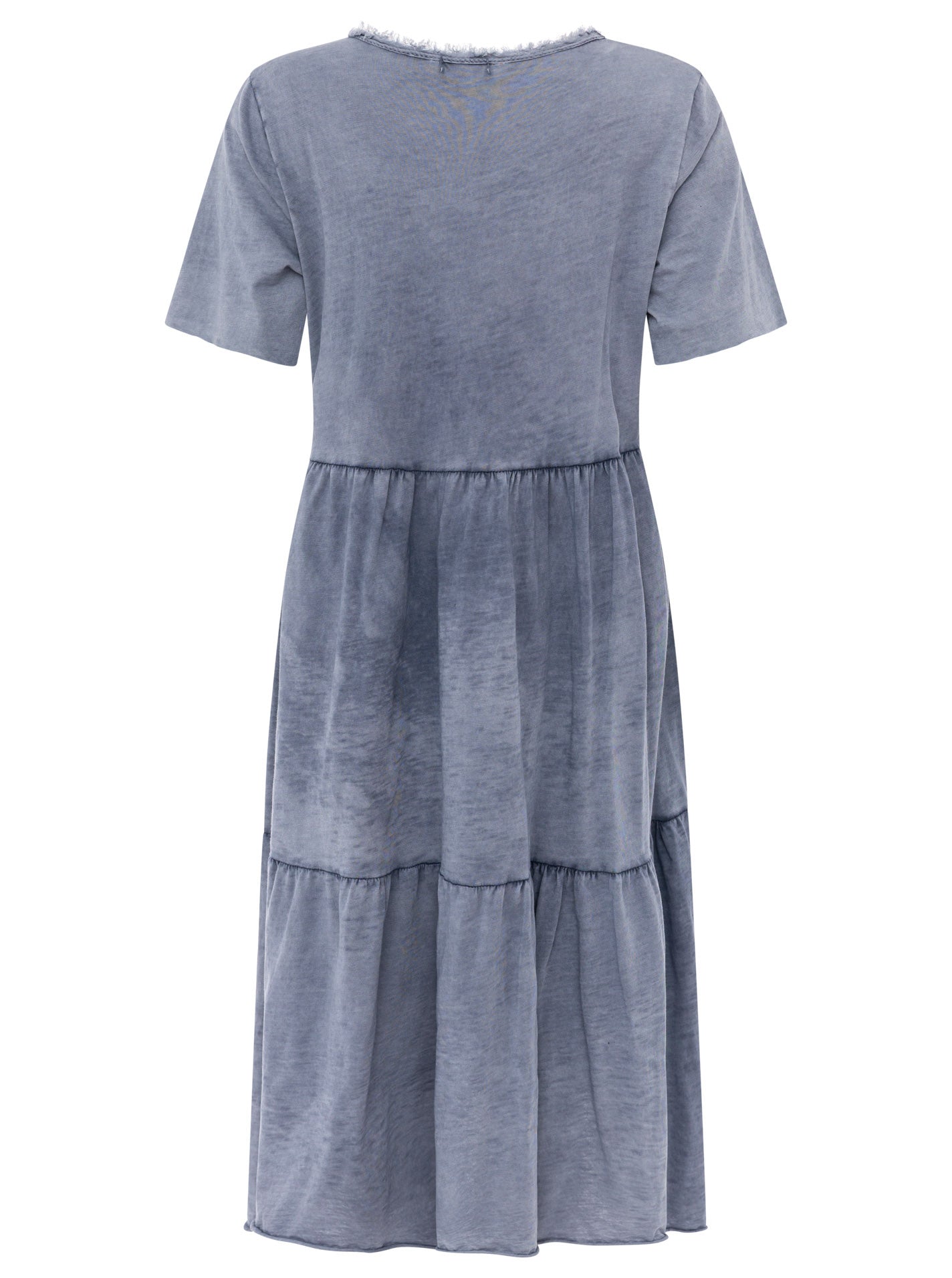 💕 Zwillingsherz Maxikleid BW "Washed Out" Navy