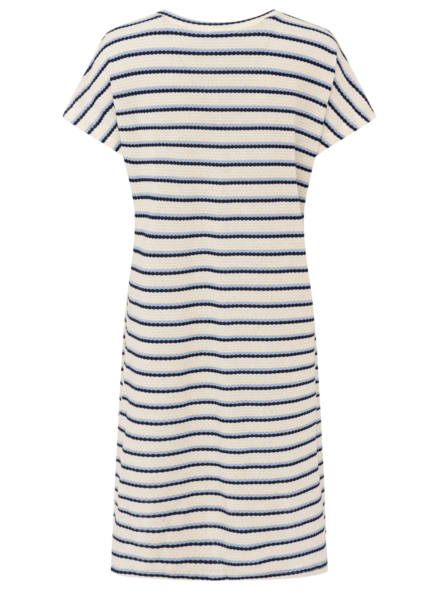 💕 Zwillingsherz Häkelkleid "Summer Lines" Blau