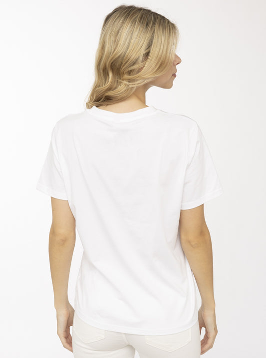 💕 Zwillingsherz Shirt "Dolce Vita" Weiß