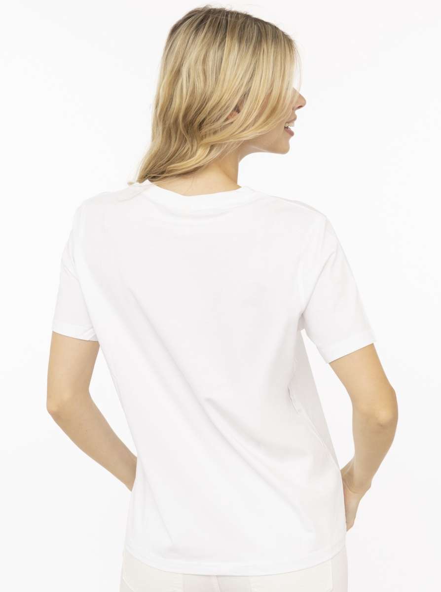 💕 Zwillingsherz Shirt "Summer Sips" Weiß