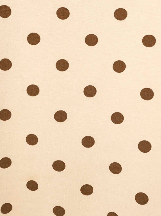 💕 Zwillingsherz T-Shirt BW "Polka Dots" Beige