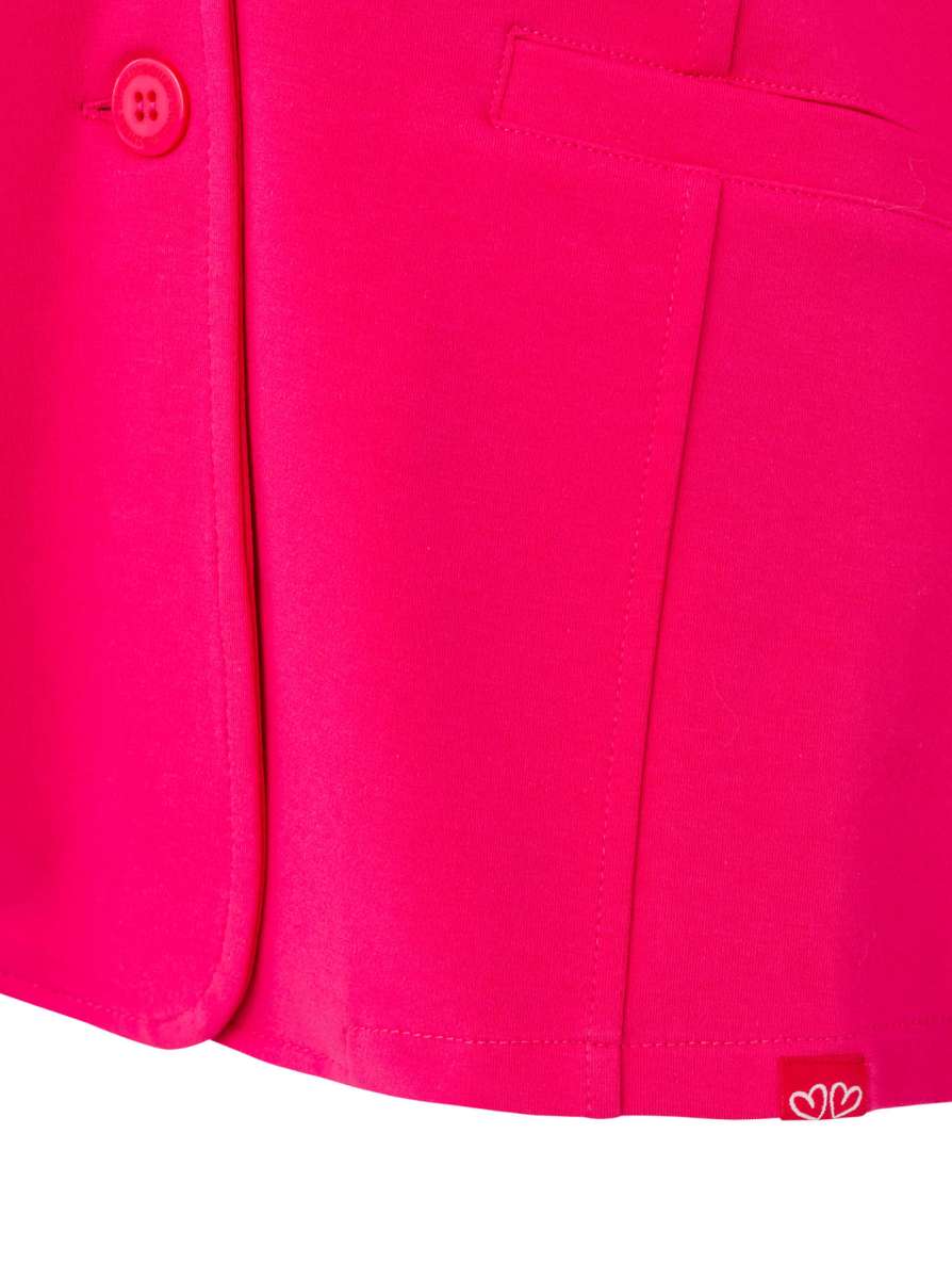 💕 Zwillingsherz Jerseyblazer "Zwillingsherz" Pink