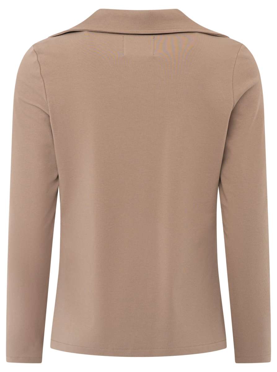 💕 Zwillingsherz Jerseyblazer "Zwillingsherz" Taupe