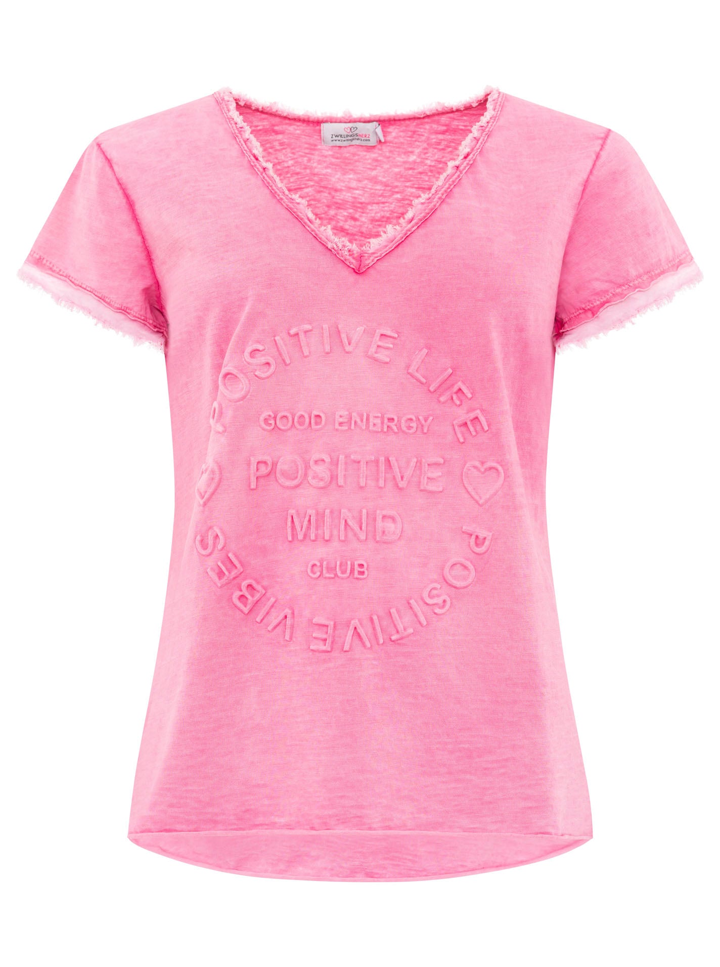 💕 Zwillingsherz Shirt "Tail" Pink