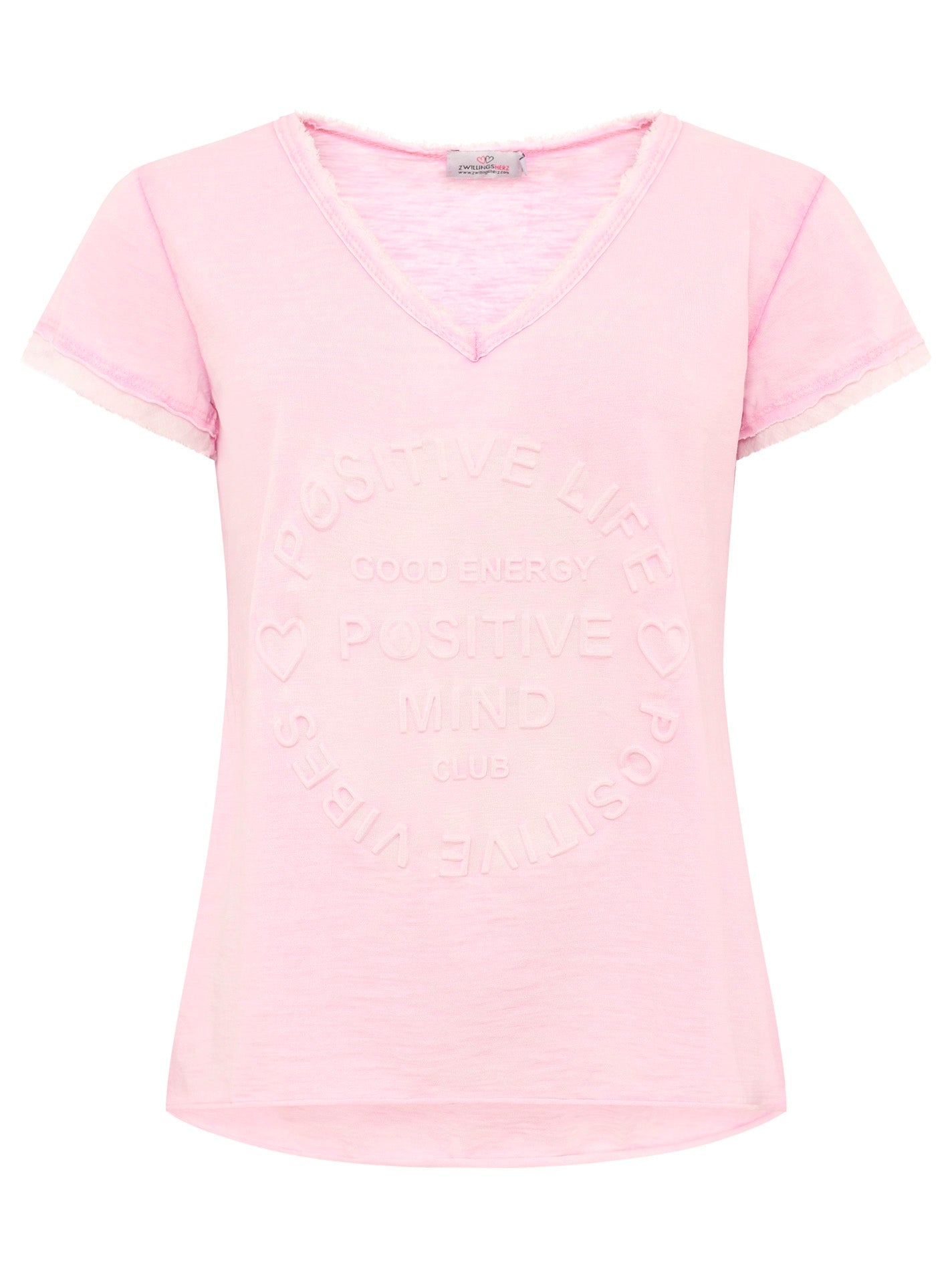 💕 Zwillingsherz Shirt "Tail" Rosa