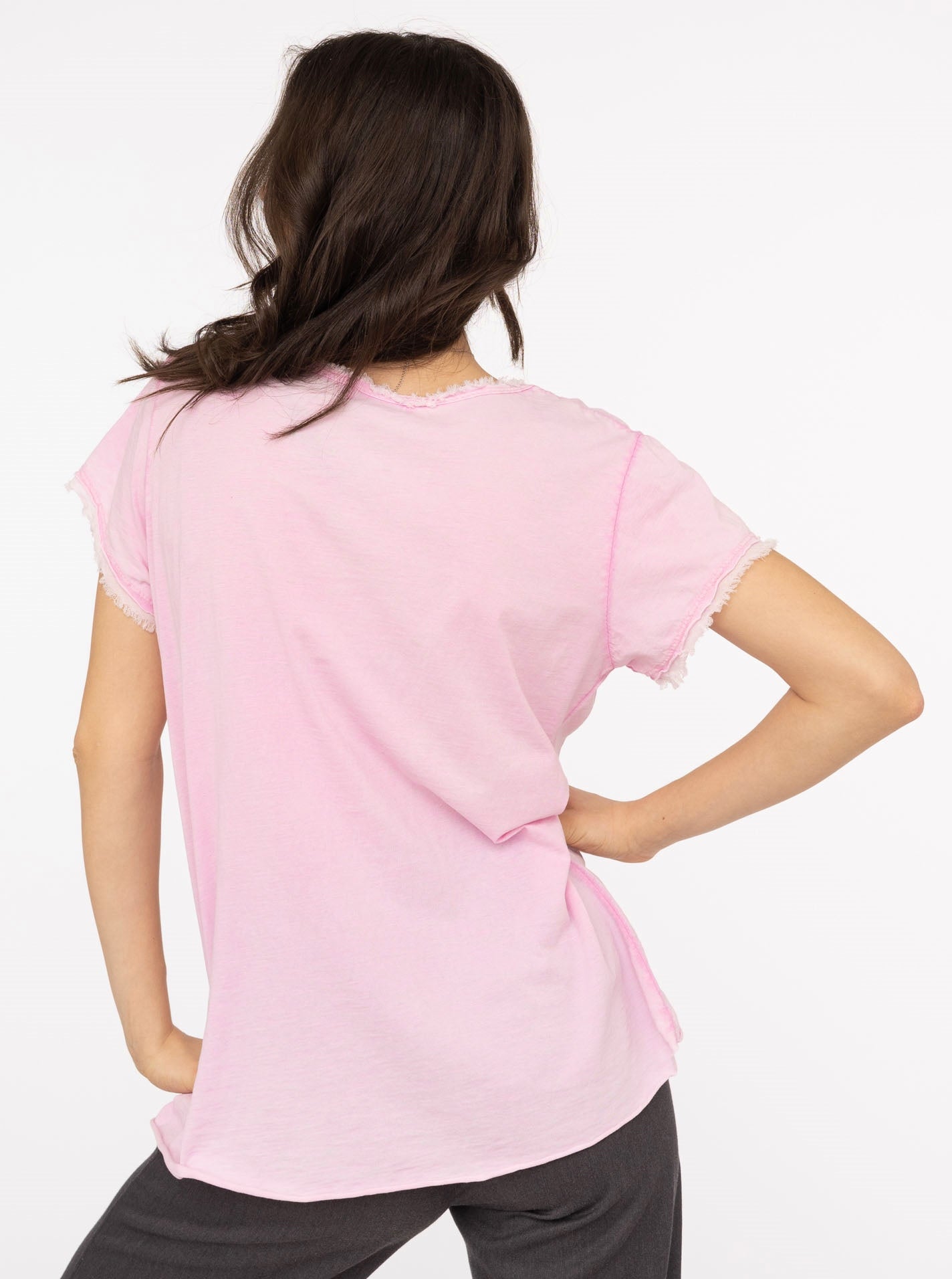 💕 Zwillingsherz Shirt "Tail" Rosa