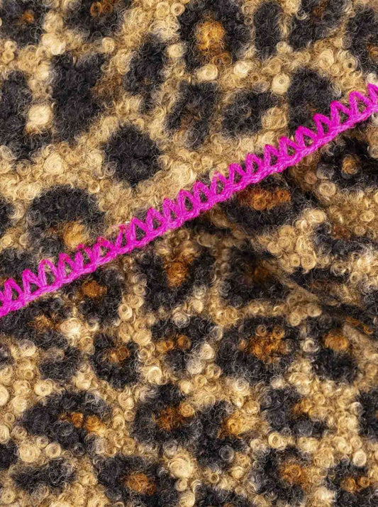 💕 Zwillingsherz Dreieckstuch Teddy "Leo" Beige