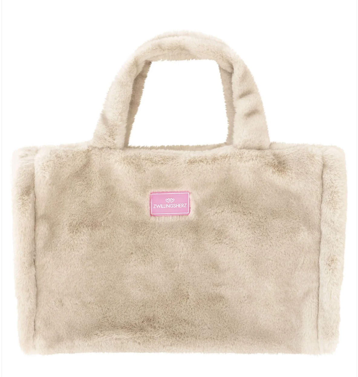 💕 Zwillingsherz Shopper XXL Fake Fur "Samtweich" 4 Farben