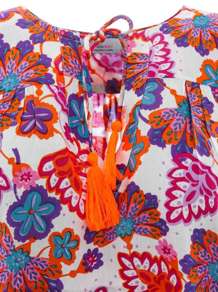 💕 Zwillingsherz Bluse "AlexZH" Viskose Lila